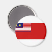 Ziviles Ausscheiden aus Malaysia Magnet (Vorderseite/Rückseite)