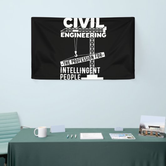 Ziviles Engineering - der Beruf des Intelligenten Banner (Messeveranstaltung)