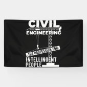 Ziviles Engineering - der Beruf des Intelligenten Banner (Horizontal)