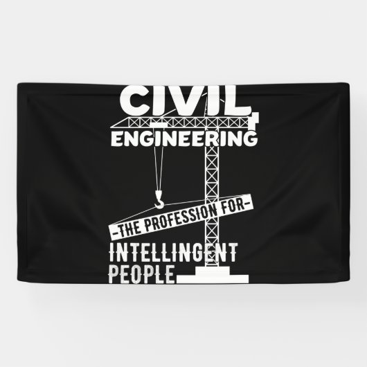 Ziviles Engineering - der Beruf des Intelligenten Banner (Horizontal)