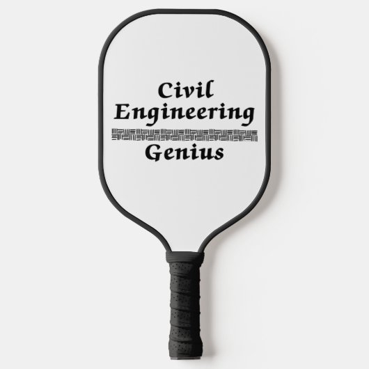 Ziviles Engineering-Genie Pickleball Schläger (Vorderseite)