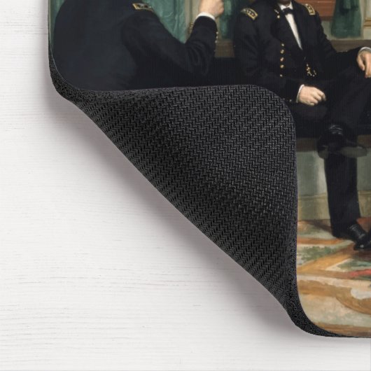 Ziviles Kriegs-Gewerkschafts-Führer-Malen Mousepad (Ecke)