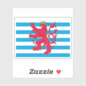 Ziviles Luxemburger Mandat Aufkleber (Blatt)