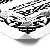 Ziviles Rekrutierungspaket für den Krieg, schwarz Poster (Ecke)