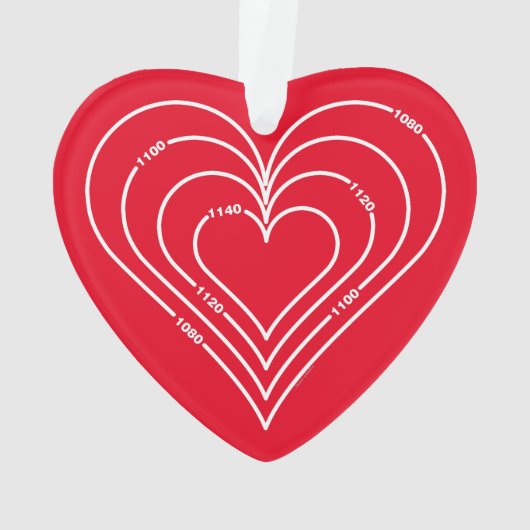 Ziviles technisches Herz Ornament (Rückseite)