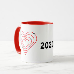 Ziviles technisches Herz Tasse
