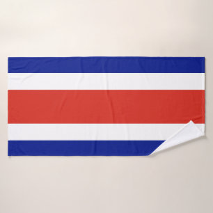 Zivilflagge Costa Ricas Badhandtuch Set