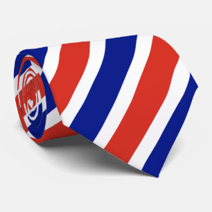Zivilflagge Costa Ricas Krawatte