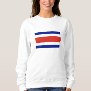 Zivilflagge Costa Ricas Sweatshirt