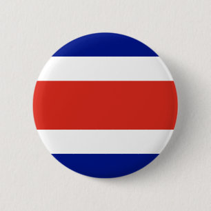 Zivilflagge von Costa Rica Button