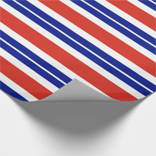 Zivilflagge von Costa Rica Geschenkpapier