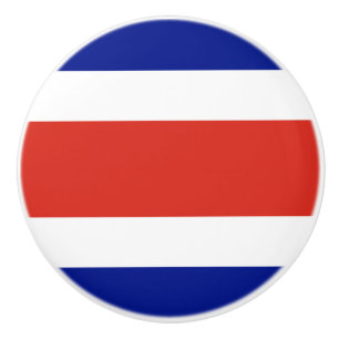 Zivilflagge von Costa Rica Keramikknauf