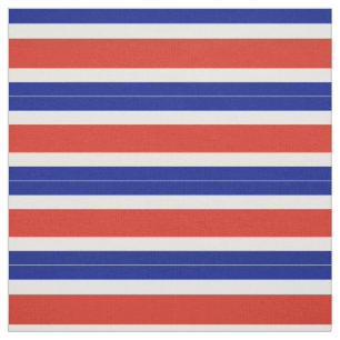 Zivilflagge von Costa Rica Stoff