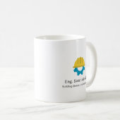 Zivilingenieur Definition Personalisiert Kaffeetasse (VorderseiteRechts)
