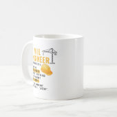 Zivilingenieur Definition – Problemlöser-Geschenk Kaffeetasse (Vorderseite Links)