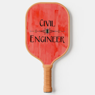 Zivilingenieur Dekorative Linie Pickleball Schläger