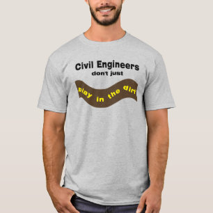 Zivilingenieure spielen T-Shirt