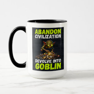 Zivilisation aufgeben und zu einem Kobold werden L Tasse