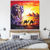 ZIVILISATION DER MUTTER DER ERDE LEINWANDDRUCK (Insitu (Schlafzimmer))