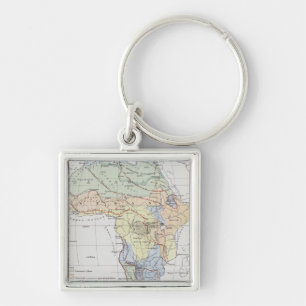 Zivilisationen von Afrika Schlüsselanhänger