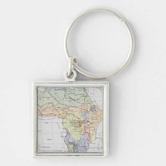 Zivilisationen von Afrika Schlüsselanhänger (Vorne)