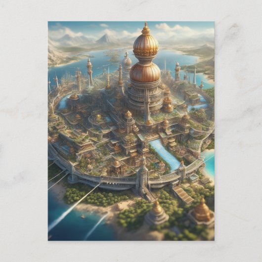 Zivilisationsbewegung vom Typ 1 Postkarte (Vorderseite)