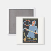 Zivilschutzkorp: Arbeitsspielstudie Gesundheit Magnet (Vorderseite/Rückseite)