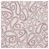 Ziya Creme Damson Stoff (Muster)