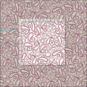 Ziya Creme Damson Stoff (Kachel)