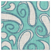 Ziya minze blau stoff (Nahaufnahme)