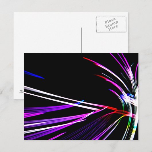 Zizzle Postcard Postkarte (Vorne/Hinten)