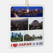 zJP007 i Liebe JAPAN, Asien, Keramikornament (Rechts)