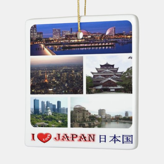 zJP007 i Liebe JAPAN, Asien, Keramikornament (Links)