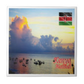 zKE013 MALINDI, kenya, Afrika, Fliese (Vorderseite)