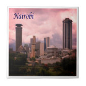 zKE016 NAIROBI, City, Kenia, Afrika, Fliese (Vorderseite)