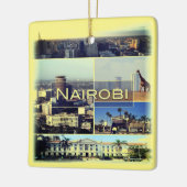 zKE026 NAIROBI, Kenia, Afrika, Keramikornament (Links)