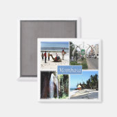 zKE030 MOMBASA, Mosaik, Kenia, Afrika, Kühlschrank Magnet (Vorderseite/Rückseite)