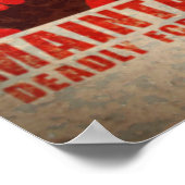 ZKE Quarantine Warning Poster (Ecke)