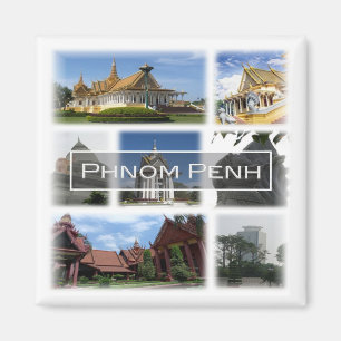 zKH004 PHNOM PENH, Kambodscha, Asien, Kühlschrank Magnet