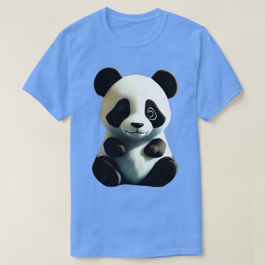 Zkka niedlich Panda T-Shirt (Design vorne)