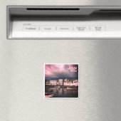 zKM008 MORONI, COMOROS, Afrika, Kühlschrank Magnet (In Situ (Geschirrspüler))