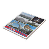 zKP003 PYONGYANG, Nordkorea, Fliese (Seite)