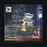 zKR007 NAMDAEMUN at night SEOUL, Südkorea, Magnet<br><div class="desc">Hier finden Sie das Andenken Ihres Urlaubs. Diese Kategorie enthält Kühlschrankmagnet von vielen Standorten in Südkorea (zKR07 NAMDAEMUN in der Nacht SEOUL,  Südkorea,  Asien,  Kühlschrankmagnet). Erleben Sie Freunde und Verwandte mit den einzigartigen Souvenirs von Ihrer großartigen Reise. Probier uns! #LeoPepeDesign - asia Südkorea,  Leopepedesign,  Reise-Foto-Turismus,  Souvenir Gadget Kühlschrank Magnet</div>