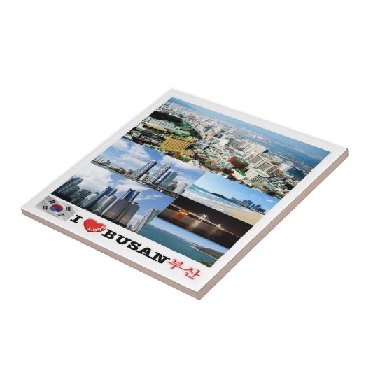zKR012 i Liebe BUSAN, Südkorea, Fliese (Seite)