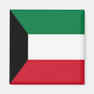 zKW001 Kuwaiti FLAG Kuwait, Kühlschrank Magnet