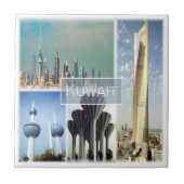 zKW003 KUWAIT-Mosaik, Asien, Fliese (Vorderseite)