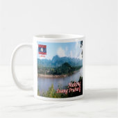 zLA006 LUANG PRABANG Mekong, Laos, Kaffeetasse (Links)