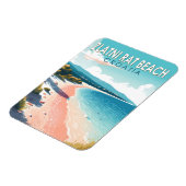 Zlatni Rat Beach Kroatien Reisen Vintag Magnet (Linke Seite)