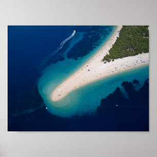 Zlatni Ratte Bol Hrvatska Poster