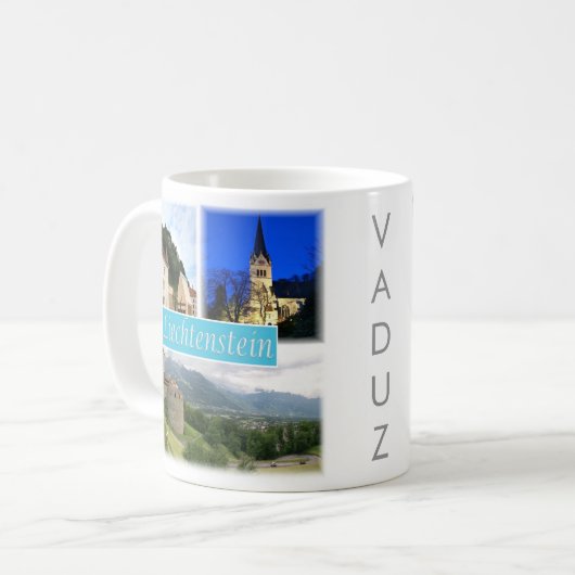 zLI003 VADUZ Liechtenstein, Kaffeetasse (Vorderseite Links)